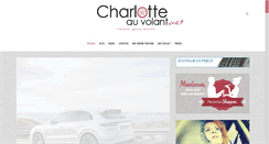 Desktop Screenshot of charlotteauvolant.net