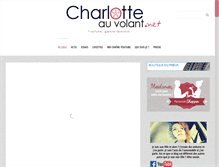 Tablet Screenshot of charlotteauvolant.net